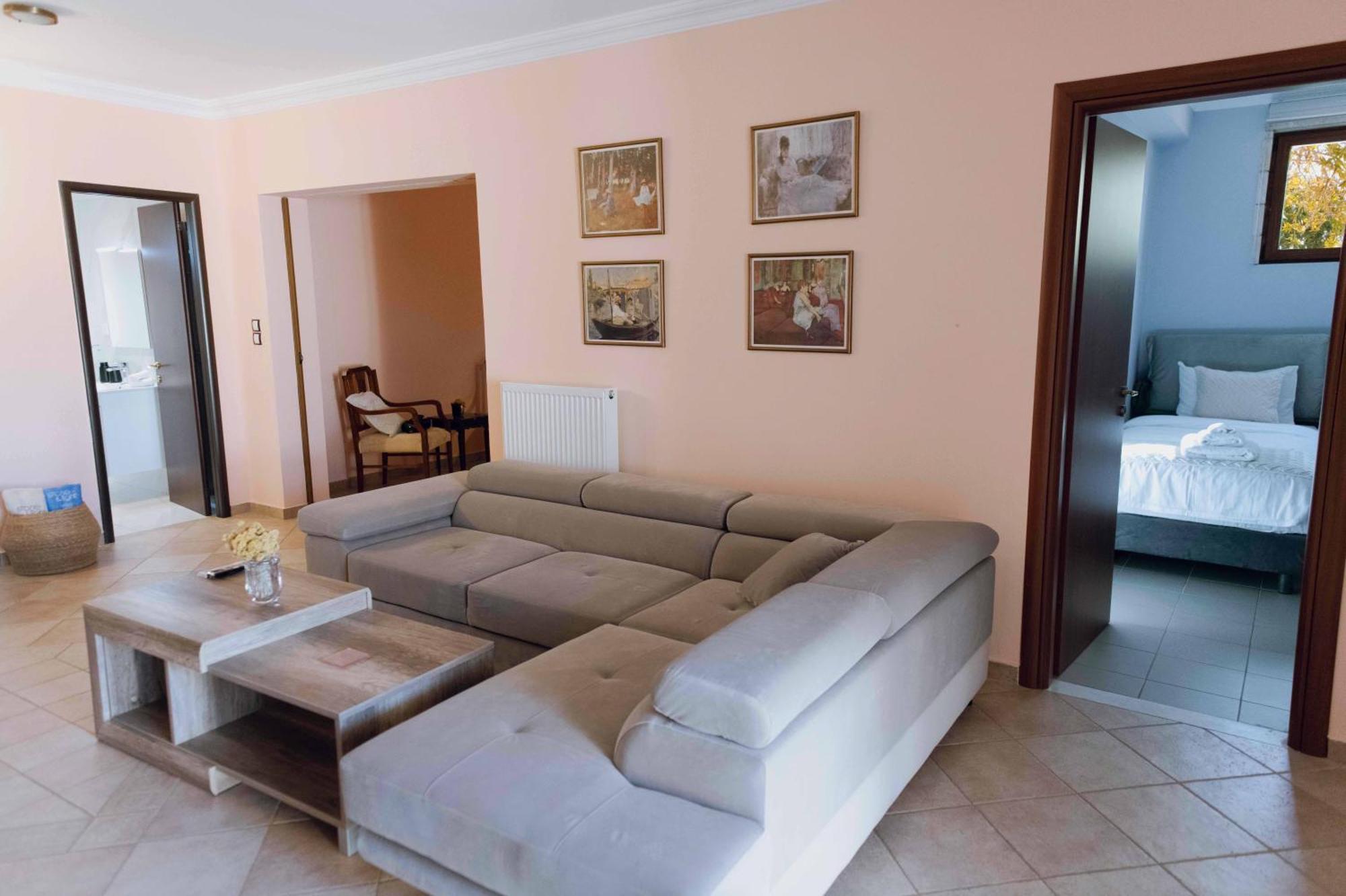 Seaside "Stone & Light Villa Ii" Close To Aegina City Khloi Exterior photo
